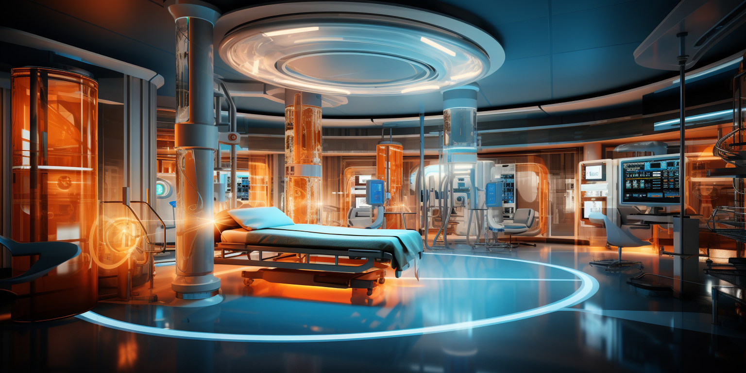 h4r13y_futuristic_high_tech_hospital_blue_and_orange_light_doc_b5be3529-849a-4a71-990a-31da153eb9e9